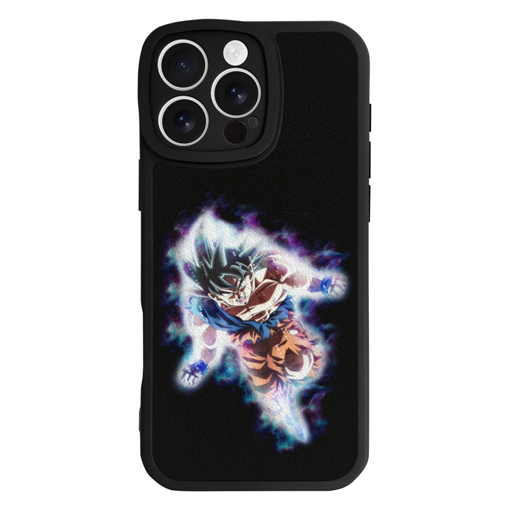 （画像用） ドラゴンボール 孫悟空（そん ごくう）Son Goku カカロット DRAGON BALL Kakarotto 【iPhone 16シリーズ対応】シリコンスマホケース（レザー調） 材質：シリコン